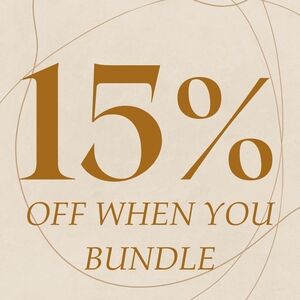 15% Off Bundle Offer
